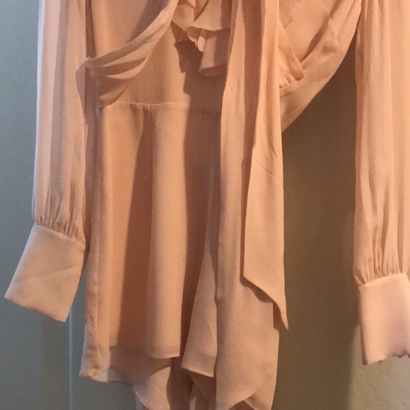 Intermix silk romper- blush - Picture 8 of 9